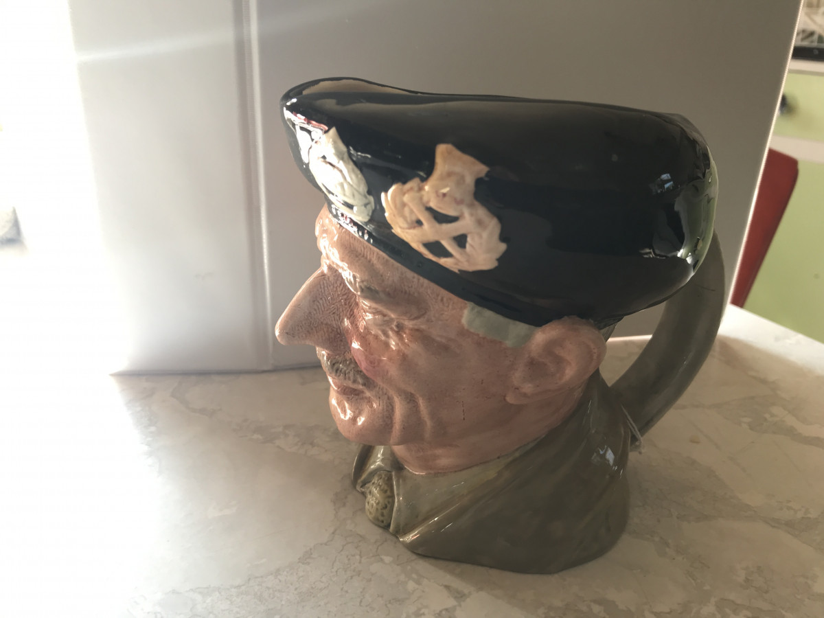 Royal Doulton Monty Character Jug. | Old Sunken Vessel